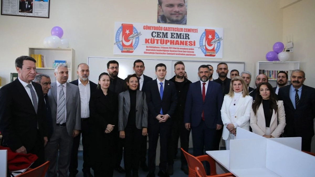 Gazeteci Cem Emir’in ismi Diyarbakır’da kütüphanede yaşatılacak