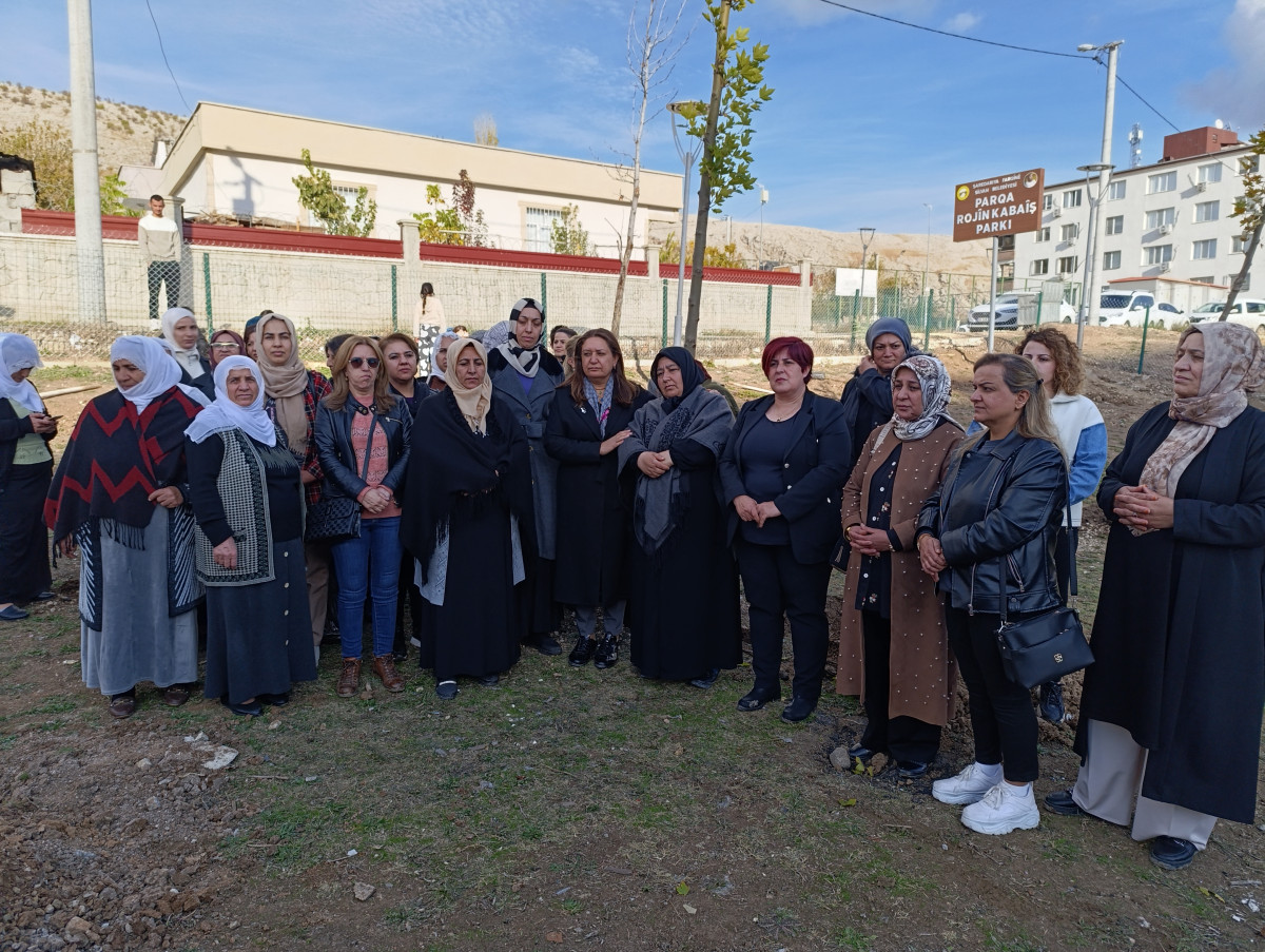 Katledilen kadınlar Silvan’da anıldı