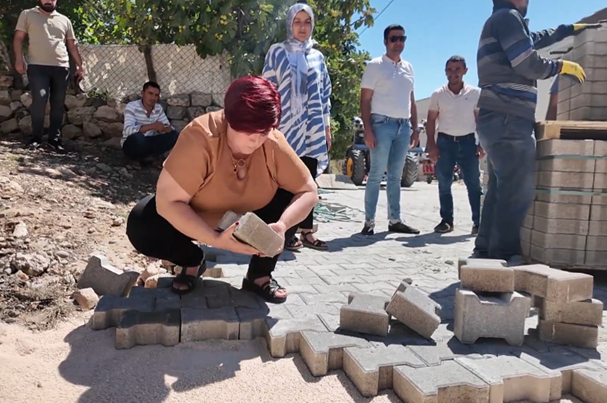 Silvan’da altyapı çalışmaları devam ediyor 