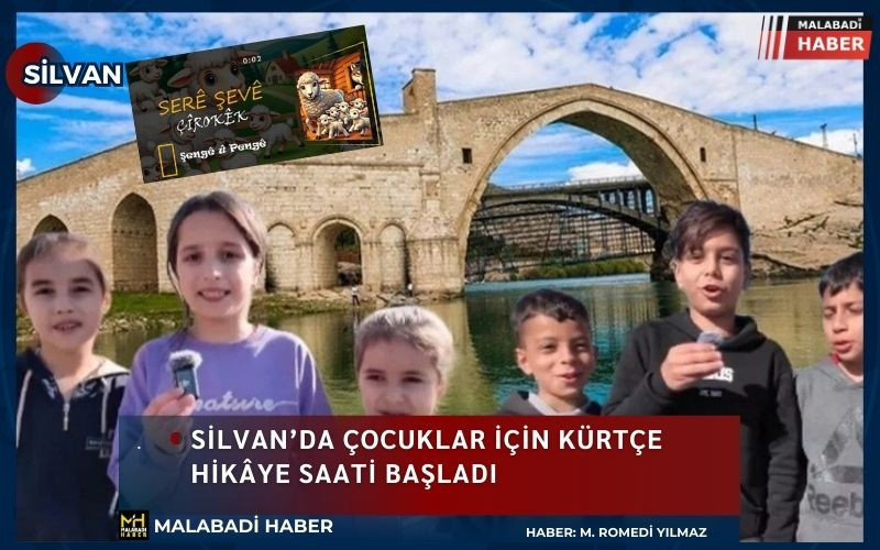 Silvan’da Çocuklar İçin Kürtçe Hikâye Saati Başladı